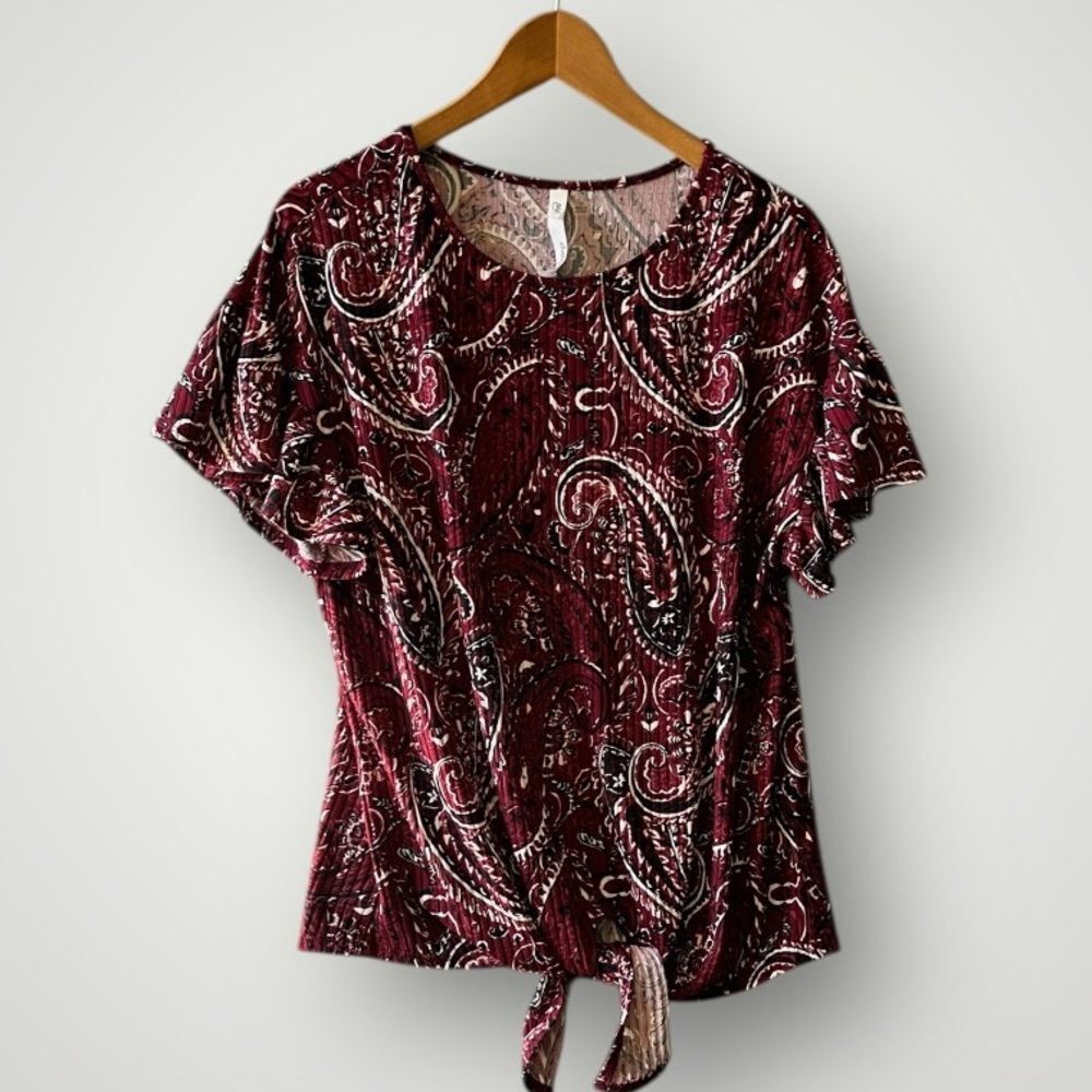 🎉5 for $45🎉 NY Collection top blouse shirt size 1X